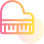 icono de curso de piano