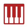 icono de piano teclado clasess de piano